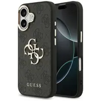 iPhone 17 - Guess Metal Logo Gold Case, Schwarz GUHCP17S4GMGCGR – Bild 1