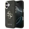iPhone 17 - Guess Metal Logo Gold Case, Schwarz GUHCP17S4GMGCGR