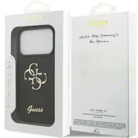 iPhone 17 Pro - Coque Guess avec logo métallique, rose GUHCP17L4GMGCPI – Bild 7