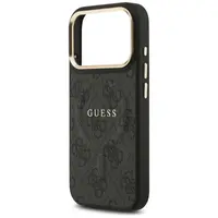 iPhone 17 Pro - Leather MagSafe Case, Black GUHMP17LP4MSEGCK – Bild 6