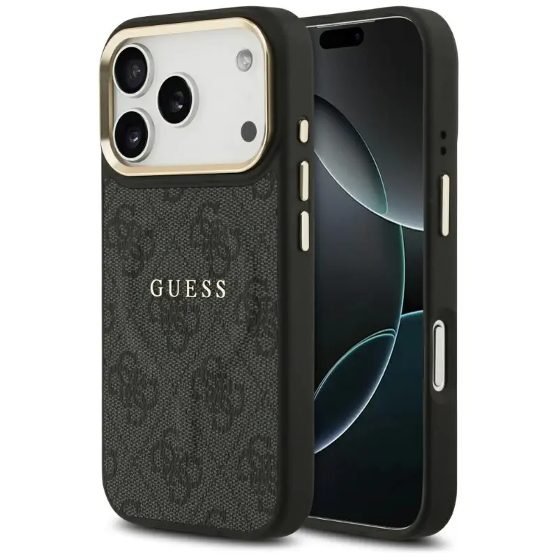 iPhone 17 Pro - Leather MagSafe Case, Black GUHMP17LP4MSEGCK