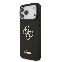 iPhone 17 Pro Max - Guess Metal Logo Glitter Case, Black GUHCP17XHG4SGK – Bild 2