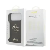 iPhone 17 Pro Max - Guess Metal Logo Glitter Case, Black GUHCP17XHG4SGK – Bild 5