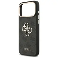 iPhone 17 Pro Max - Metal Logo Gold Case, Black GUHCP17X4GMGCGR – Bild 6