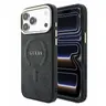 iPhone 18 Pro / 17 Pro – Coque Guess en cuir PU avec MagSafe, noir GUHMP18LP4MSEGCK