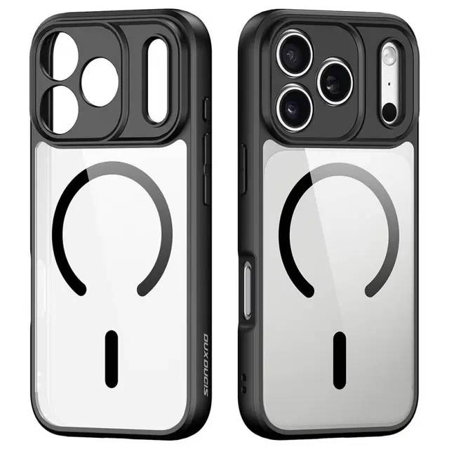 iPhone 18 Pro Max / 17 Pro Max - Dux Ducis 
AIMO Mag Serie Hülle mit Kameraschutz, Schwarz