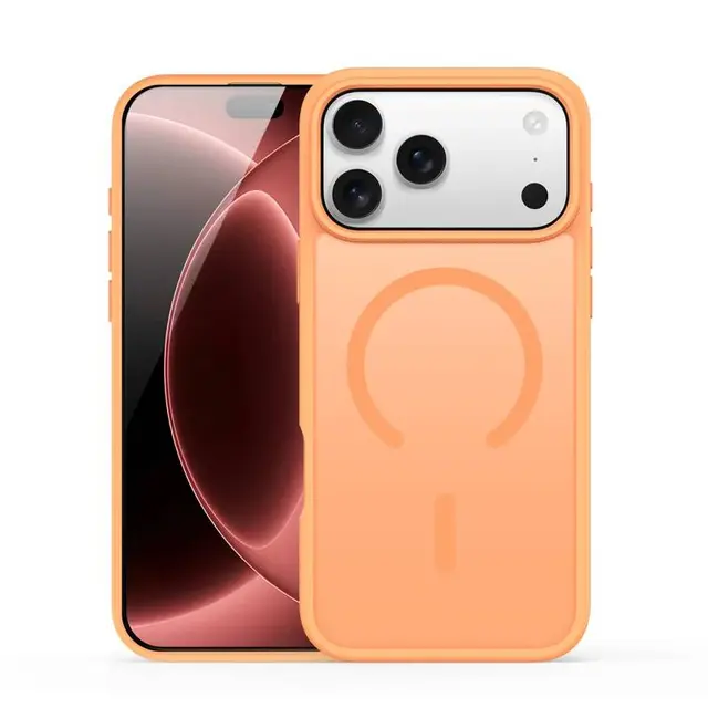 iPhone 18 Pro Max/17 Pro Max - Dux Ducis Yind Series avec MagSafe, orange