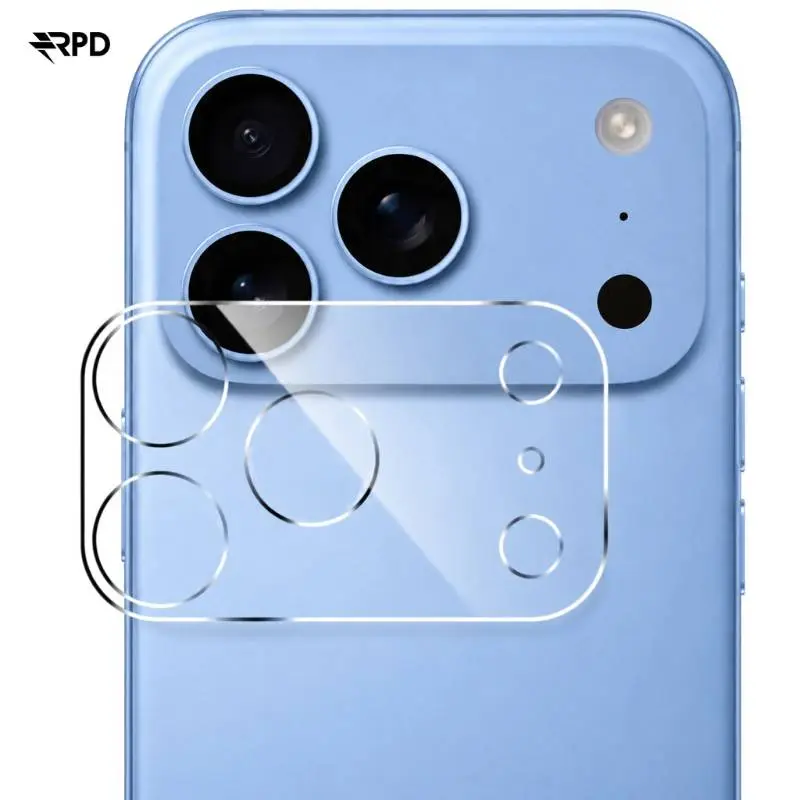 iPhone 18 Pro - Tempered Glass / Armor Glass Rear Camera Protector - Fully Transparent
