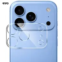 iPhone 18 Pro - Tempered Glass / Armor Glass Rear Camera Protector - Fully Transparent – Bild 1