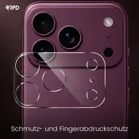 iPhone 18 Pro - Verre trempé / verre renforcé pour caméra arrière - entièrement transparent – Bild 4