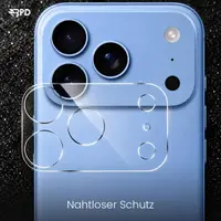 iPhone 18 Pro - Vetro temperato / Vetro rinforzato per fotocamera posteriore - trasparente su tutta la superficie – Bild 5