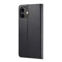 iPhone 5/5S/SE 2016 - LC.IMEEKE Wallet Etui mit 3 Kartenfächern & Magnetverschluss, schwarz – Bild 3