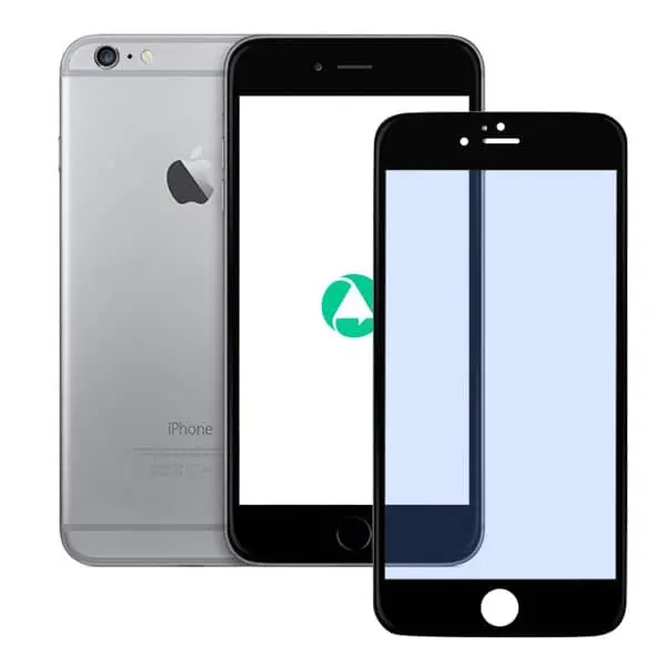 iPhone 6 / 6S - verre trempé / verre blindé - 3D noir