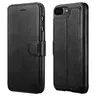 iPhone 7+/8+ iCarer Detachable PU Leather Wallet Case black