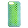 iPhone 7/8 Plus - Custodia traforata turchese