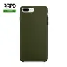 iPhone 7/8 Plus - Étui solide en silicone vert pin