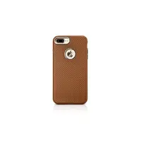 iPhone 7/8 plus iCarer Woven Pattern Real Leather Phone back case-Ring brown – Bild 2
