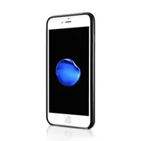 iPhone 7/8/SE 2020/SE 2022 - Luxury Echtleder Xoomz XYPI7001-BK, schwarz – Bild 2