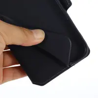 iPhone 7/8/SE 2020/SE 2022- Muxma Flip Case mit drei Kartenfächer grau – Bild 4
