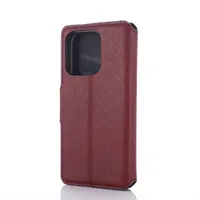 iPhone 7/8/SE 2020/SE 2022- Muxma Flip Case with three card slots wine red – Bild 2