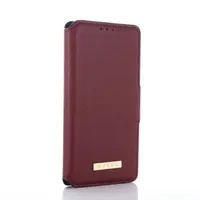 iPhone 7/8/SE 2020/SE 2022- Muxma Flip Case with three card slots wine red – Bild 1