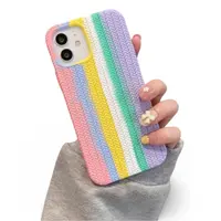 iPhone 7/8/SE2 /SE3 - Silicone Case Marshmallow (knitted version) – Bild 3