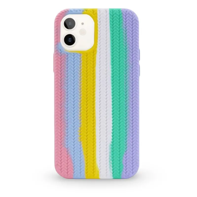 iPhone 7/8/SE2 /SE3 - Silicone Case Marshmallow (Strick-Version)