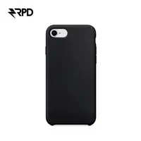 iPhone 7/8/SE2020/SE 2022 - Custodia solida in silicone, nera – Bild 1