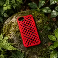 iPhone 7/8/SE2020/SE 2022 - Perforiertes Case, Stossfest & Stylisch, Rot-Schwarz – Bild 5