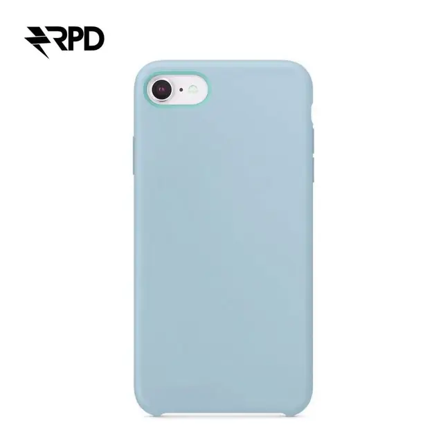 iPhone 7/8/SE2020/SE 2022 - Solid Silicone Case sky blue (hellblau)
