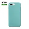 iPhone 7 Plus / 8 Plus - Custodia in silicone solido blu cielo (azzurro)