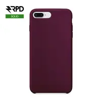 iPhone 7 Plus / 8 Plus - Custodia solida in silicone rosso ciliegia – Bild 1