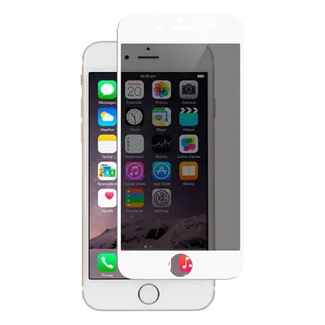 iPhone 7 Plus / 8 Plus - Tempered Glass / Panzerglas - Privacy