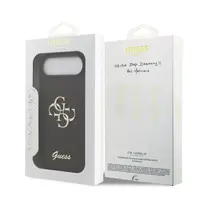 iPhone Air - Custodia Guess con logo in metallo, nero GUHCP17MHG4SGK – Bild 5