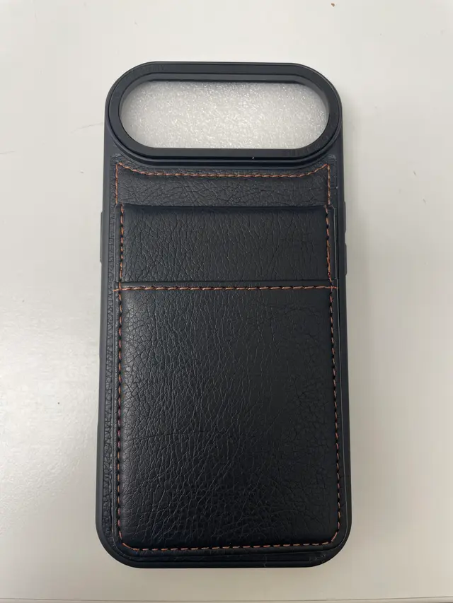 iPhone Air - Étui RPD Magsafe avec portefeuille magnétique et fonction support, Noir