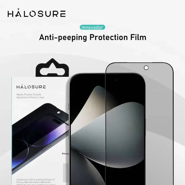 iPhone Air - Halosure Anti Spying Privacy Panzerglas