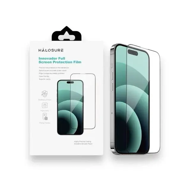 iPhone Air - Verre blindé Halosure Pioneros HD, transparent