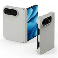 iPhone Duo - Custodia in silicone Dux Ducis PIEL con MagSafe, beige – Bild 1