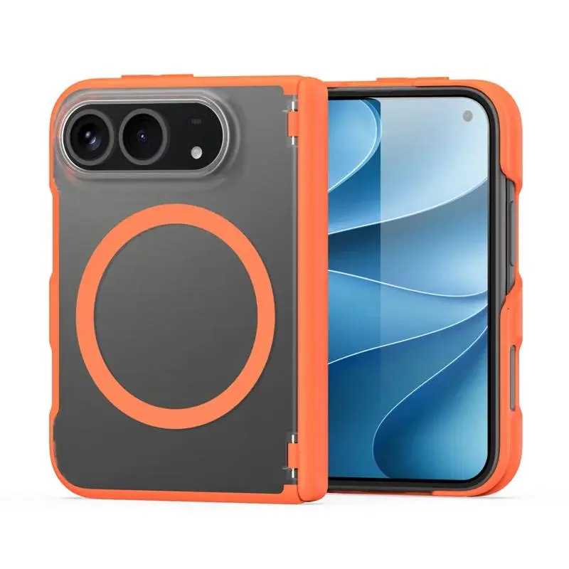 iPhone Duo - Dux Ducis Expn Series con MagSafe, colore arancione