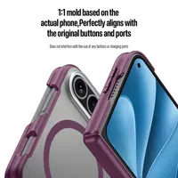 iPhone Duo - Dux Ducis Expn Series con MagSafe, colore rosso vinaccia – Bild 11