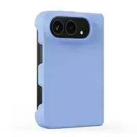iPhone Duo - Dux Ducis PIEL silicone case with MagSafe, Light Blue – Bild 3