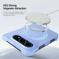 iPhone Duo - Dux Ducis PIEL silicone case with MagSafe, Light Blue – Bild 7