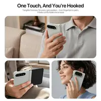 iPhone Duo - Dux Ducis PIEL Silikonhülle mit MagSafe, Beige – Bild 6