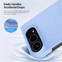 iPhone Duo - Dux Ducis PIEL Silikonhülle mit MagSafe, Hellblau – Bild 10