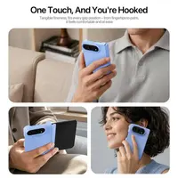 iPhone Duo - Dux Ducis PIEL Silikonhülle mit MagSafe, Hellblau – Bild 6
