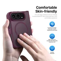 iPhone Duo - Dux Ducis Yind Series avec MagSafe, rouge bordeaux – Bild 6