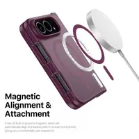 iPhone Duo - Dux Ducis Yind Series avec MagSafe, rouge bordeaux – Bild 7