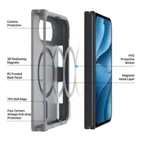 iPhone Duo - Dux Ducis Yind Series with MagSafe in Grey – Bild 5