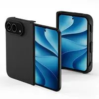 iPhone Duo - Étui en silicone Dux Ducis PIEL avec MagSafe, noir – Bild 2
