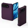 iPhone Duo - Étui en silicone Dux Ducis PIEL avec MagSafe, rouge bordeaux
